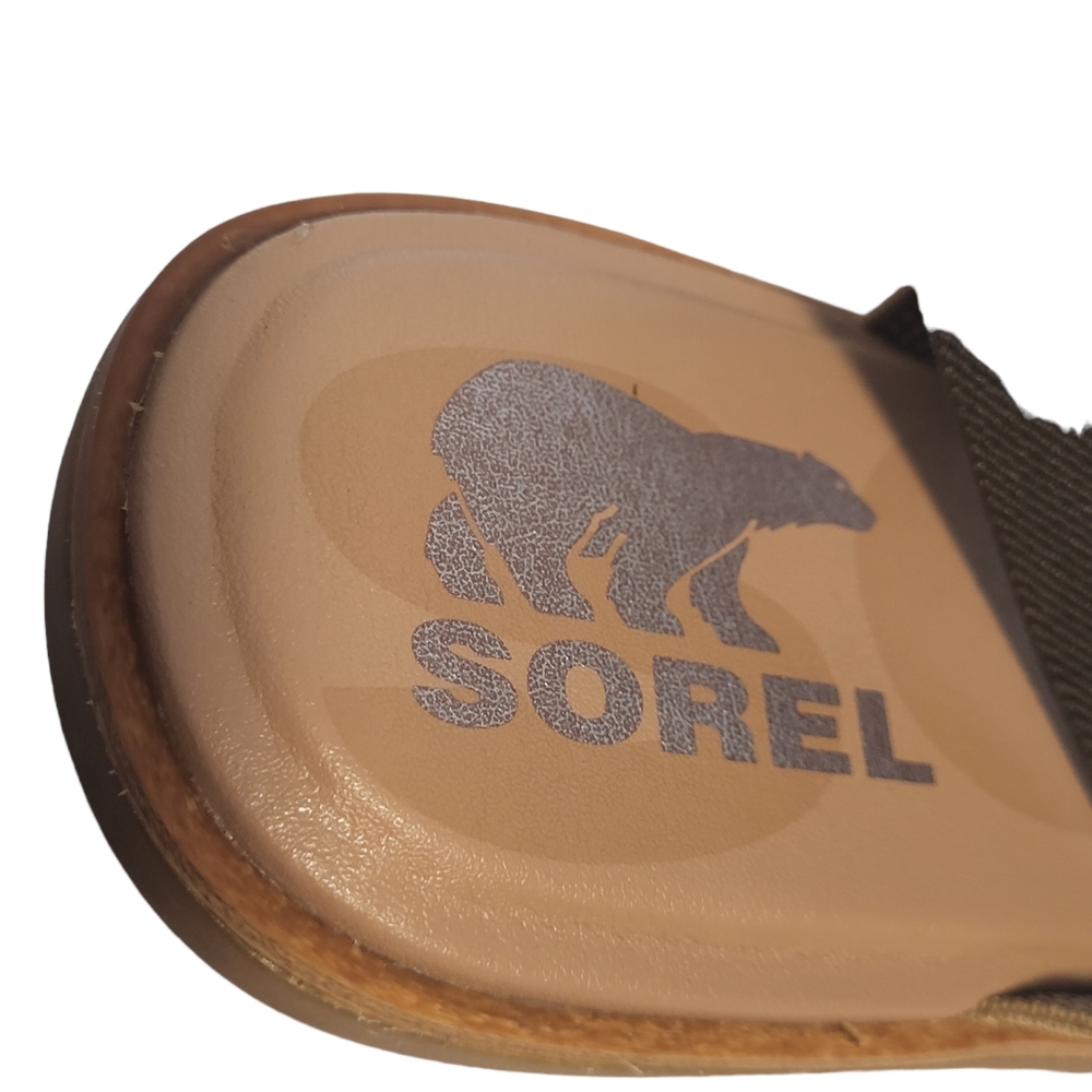 Sorel Colorblock Flat Sandals Nib Size Size 11. - image 5